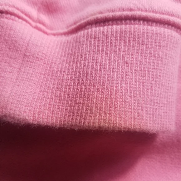 ADIDAS WOMEN'S PINK CROPPED OVERSIZED HOODIE SIZE X-SMALL - Picture 11 of 11